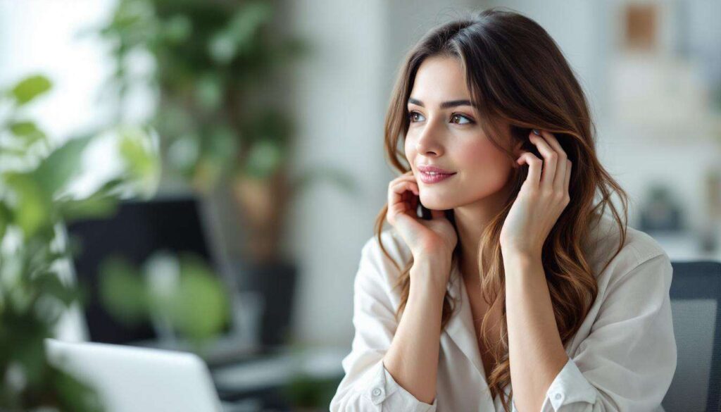 Was es psychologisch bedeutet, sich beim Sprechen durch die Haare zu fahren