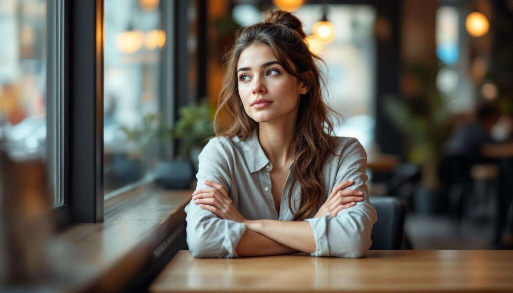 Wer im Gespräch immer die Arme verschränkt, sendet ein Signal, das die meisten falsch deuten